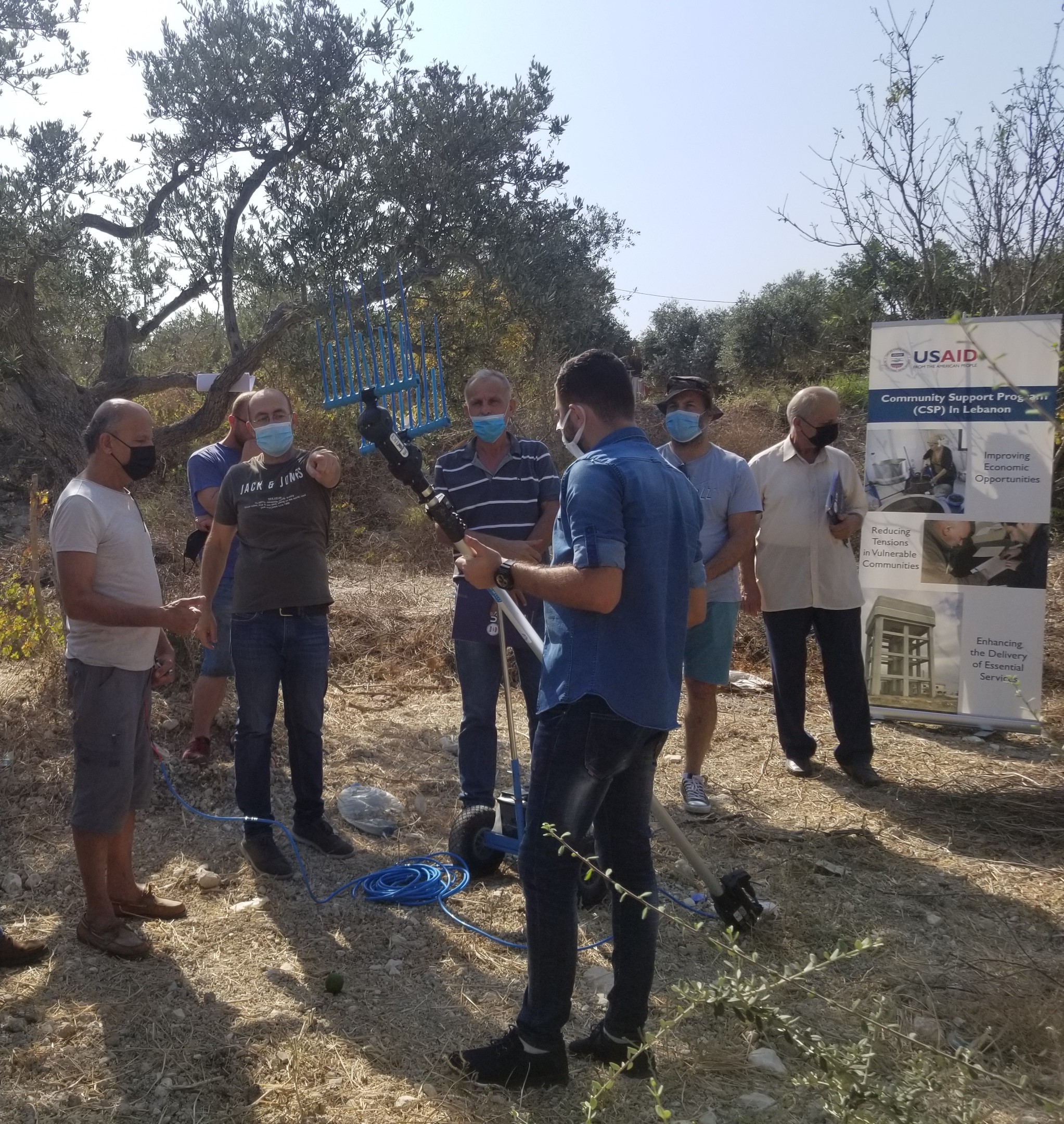 Technical Support to Olive Farmers in Barghoun and Badhoum