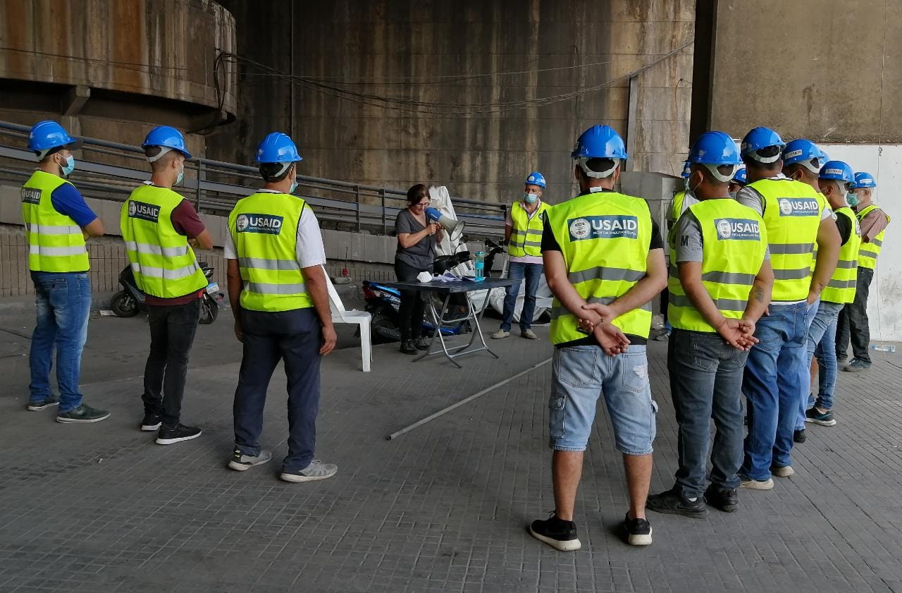 Technical Support to CSP Workers in Beirut