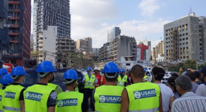 CSP Workers in Beirut after Port Explosion