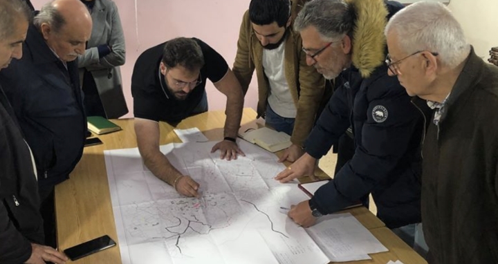 CSP Planning on a Lebanese Map